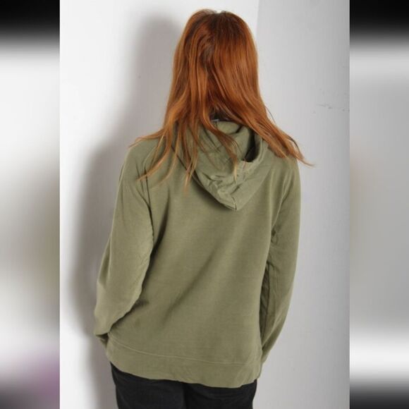 The North Face Green Logo Hoodie - sz Large - Picture 3 of 7